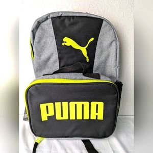 Puma duo combo backpack and lunchbox